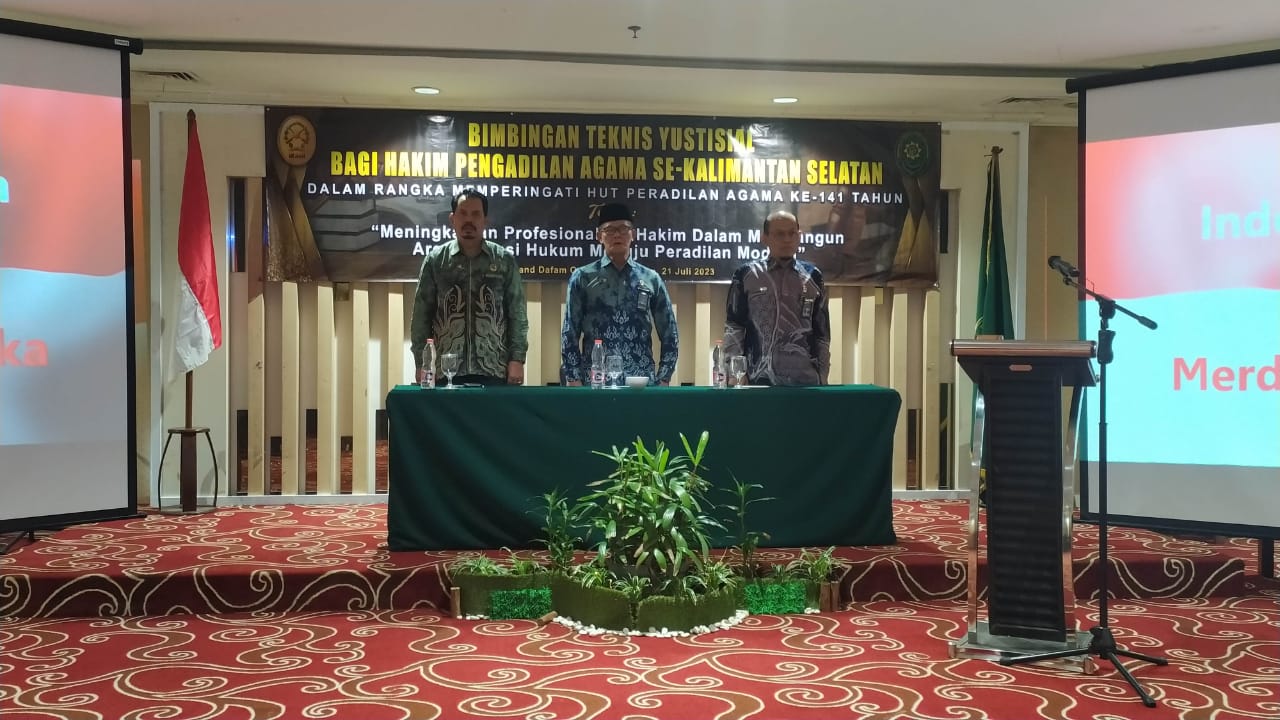 Demi Wujudkan Profesionalitas Hakim Dalam Membangun Argumentasi Hukum ...